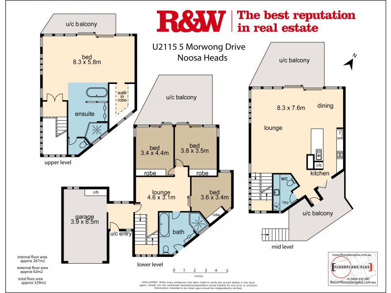 2115 /5′Peppers Resort’ Morwong Drive, Noosa Heads QLD 4567 Floorplan
