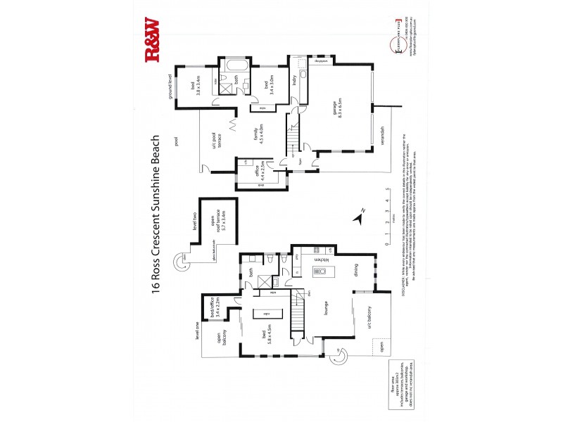 16 Ross Crescent, Sunshine Beach QLD 4567 Floorplan