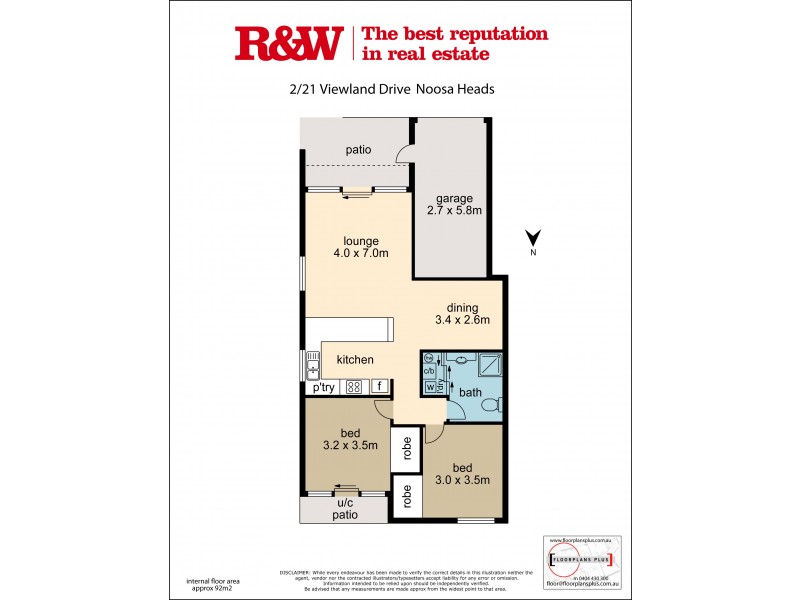 2/21 Viewland Drive, Noosa Heads QLD 4567 Floorplan