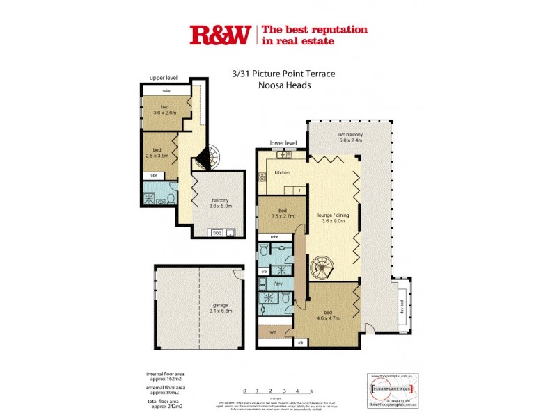 3/31 ‘Benwerrin’ Picture Point Crescent, Noosa Heads QLD 4567 Floorplan