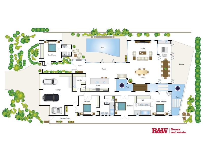 754/61  Noosa Springs Dr, Noosa Springs QLD 4567 Floorplan