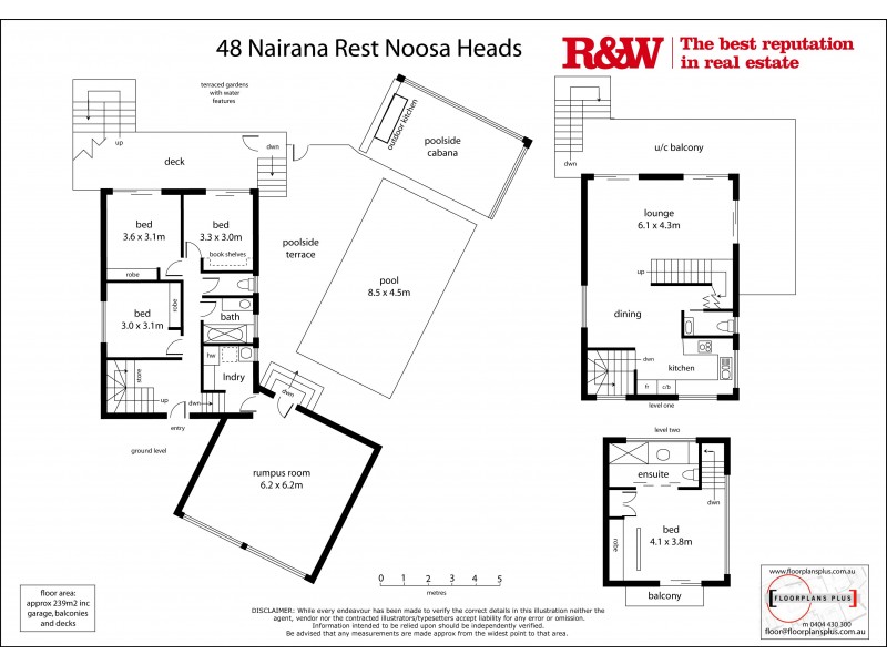 48 Nairana Rest, Noosa Heads QLD 4567 Floorplan