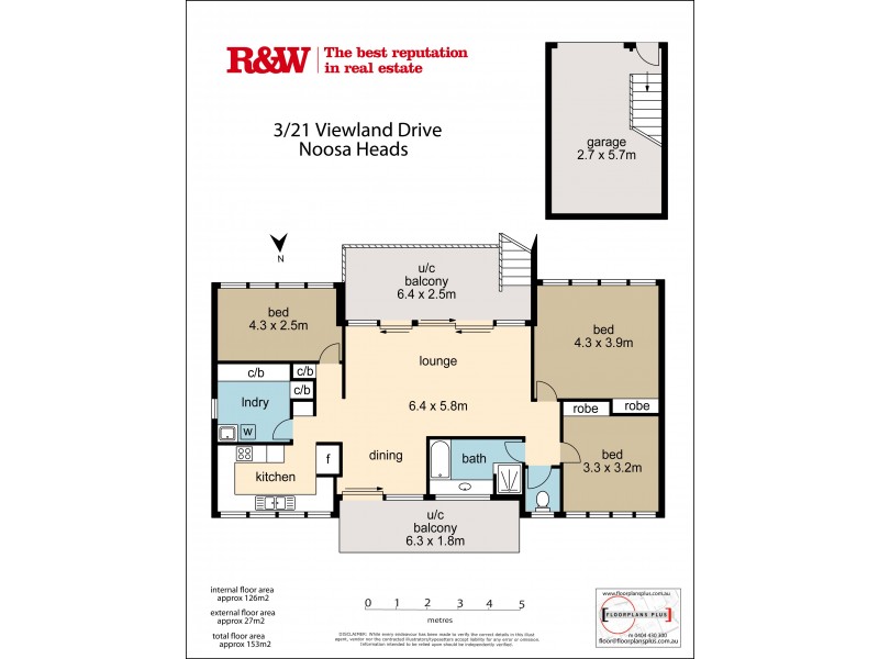 3/21 Viewland Drive, Noosa Heads QLD 4567 Floorplan
