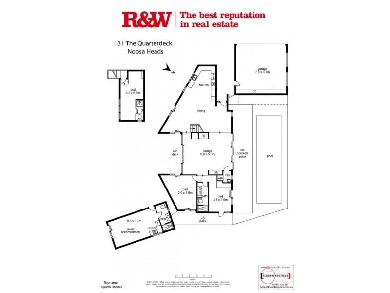 31 The Quarterdeck, Noosa Heads QLD 4567 Floorplan