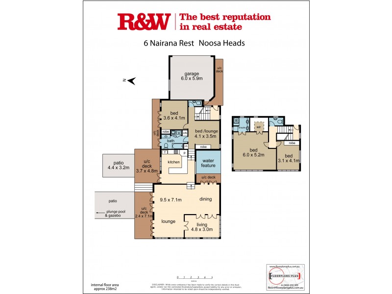 6 Nairana Rest, Noosa Heads QLD 4567 Floorplan
