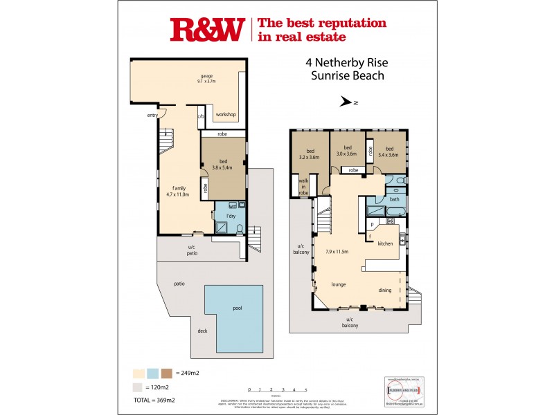 4 Netherby Rise, Sunrise Beach QLD 4567 Floorplan