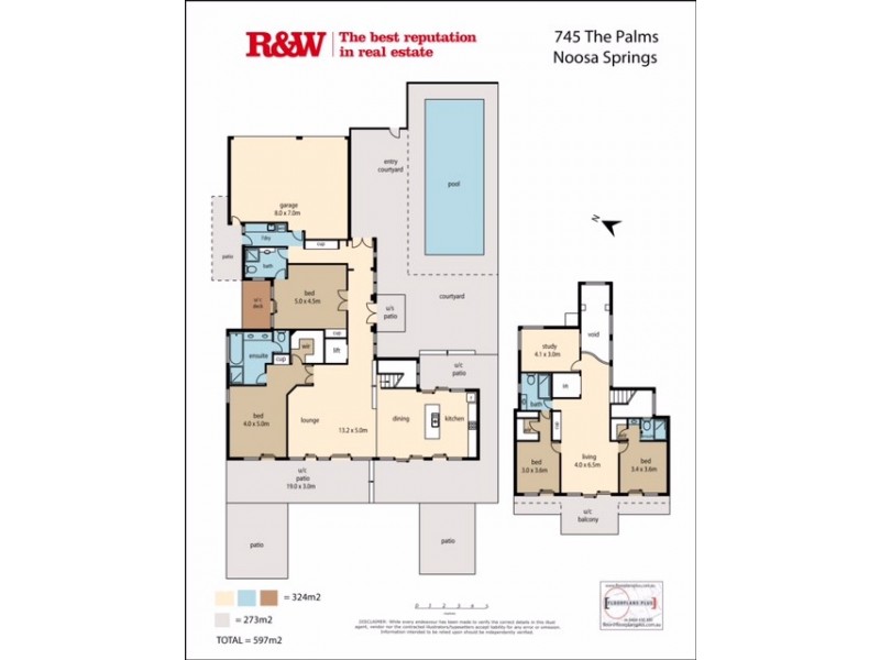 745/61 ‘The Palms’ Noosa Springs Drive, Noosa Springs QLD 4567 Floorplan