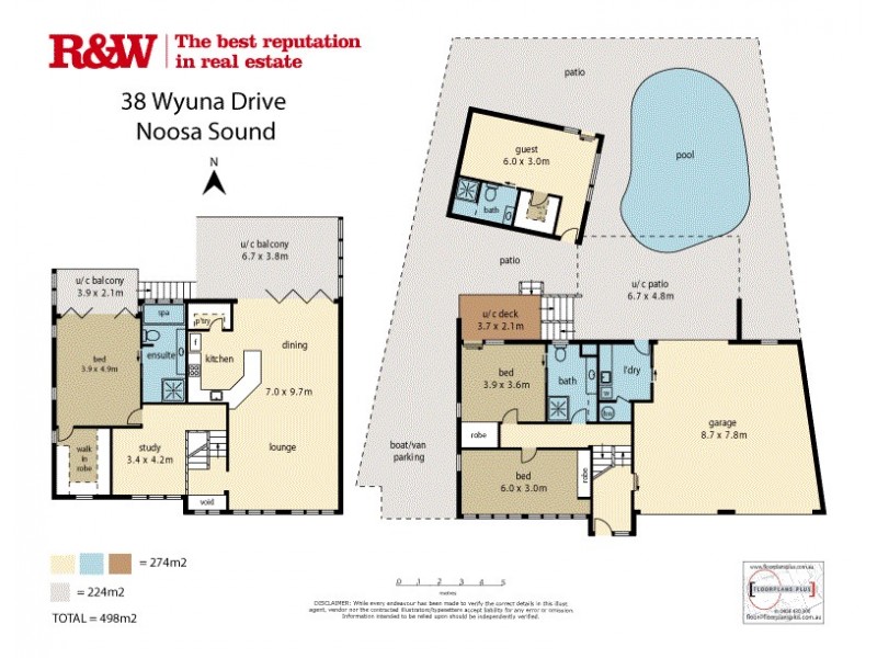 38 Wyuna Drive, Noosaville QLD 4566 Floorplan