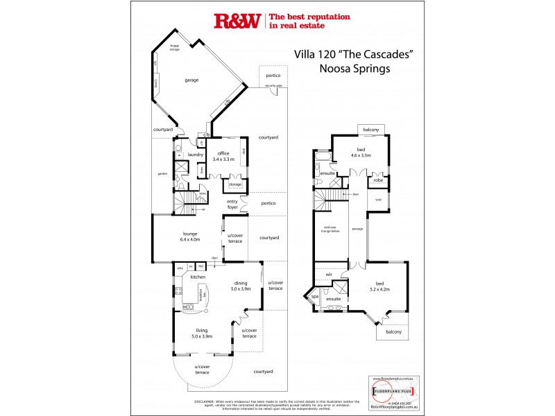 120/61 ‘Cascades’ Noosa Springs Dr, Noosa Springs QLD 4567 Floorplan