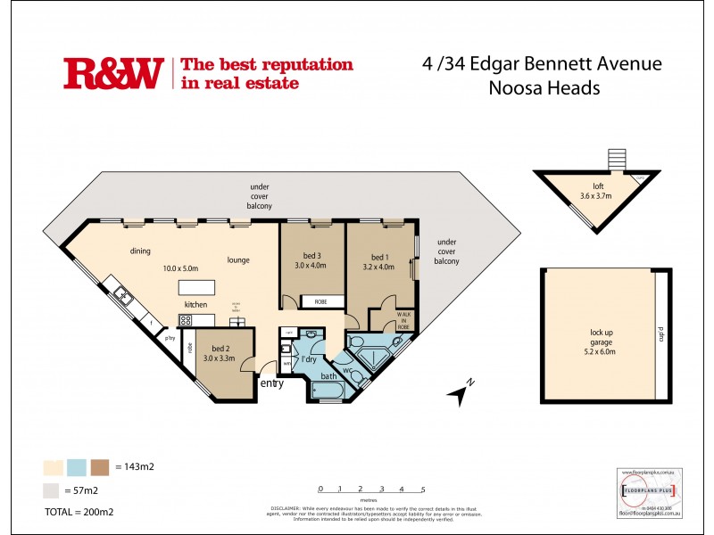 4/’Mallawa’34 Edgar Bennett Avenue, Noosa Heads QLD 4567 Floorplan