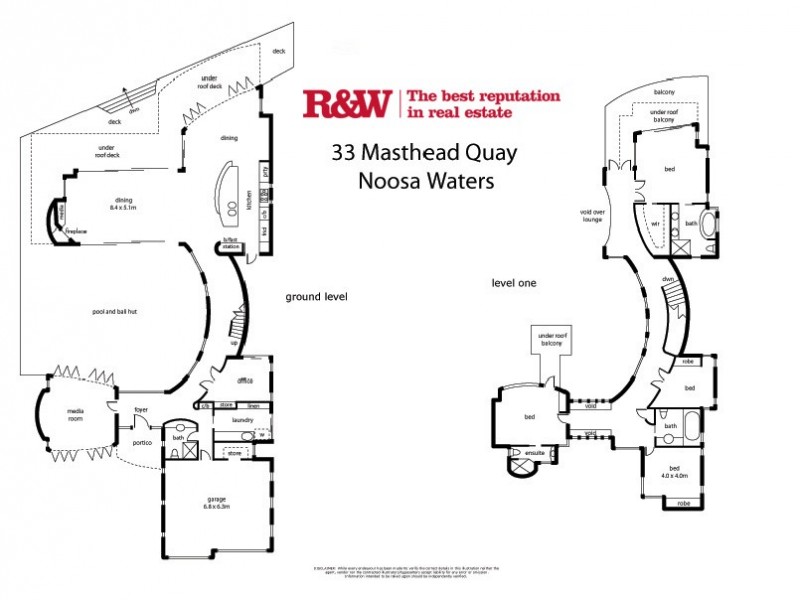 33 Masthead Quay, Noosa Waters QLD 4566 Floorplan