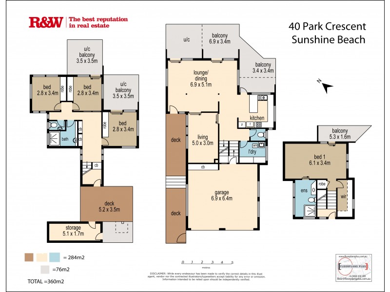 40 Park Crescent, Sunshine Beach QLD 4567 Floorplan
