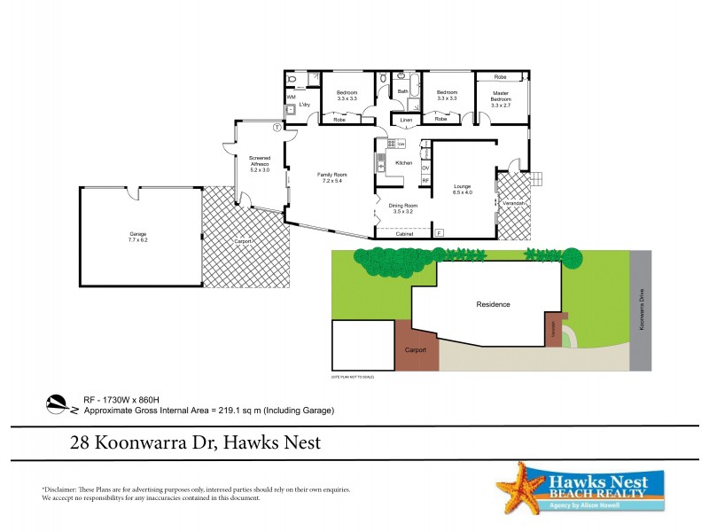 28 Koonwarra Drive, Hawks Nest NSW 2324 Floorplan