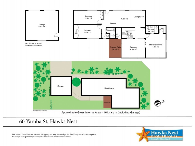 60 Yamba Street, Hawks Nest NSW 2324 Floorplan