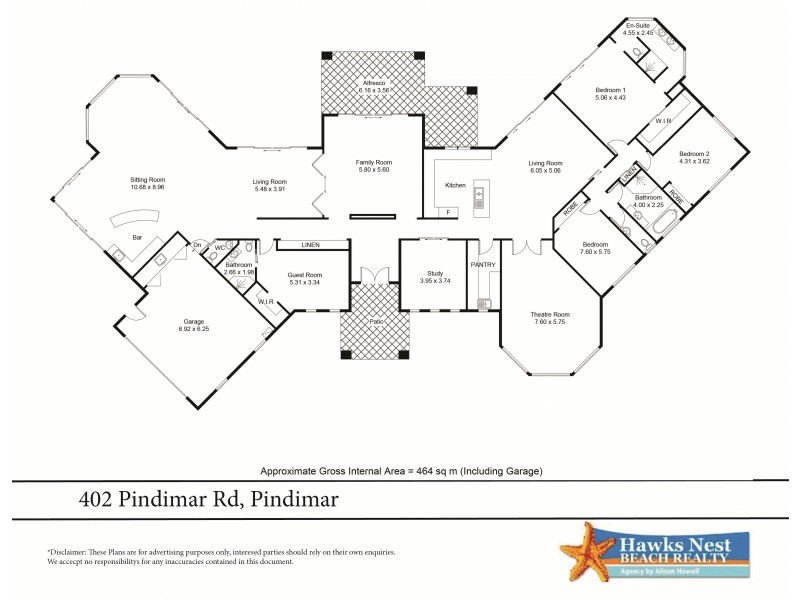 402 Pindimar Road, Tea Gardens NSW 2324 Floorplan