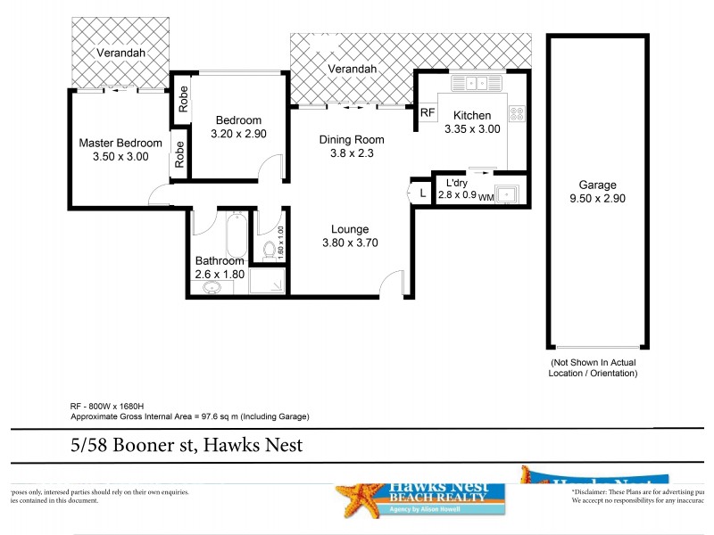 5/56 Booner Street, Hawks Nest NSW 2324 Floorplan