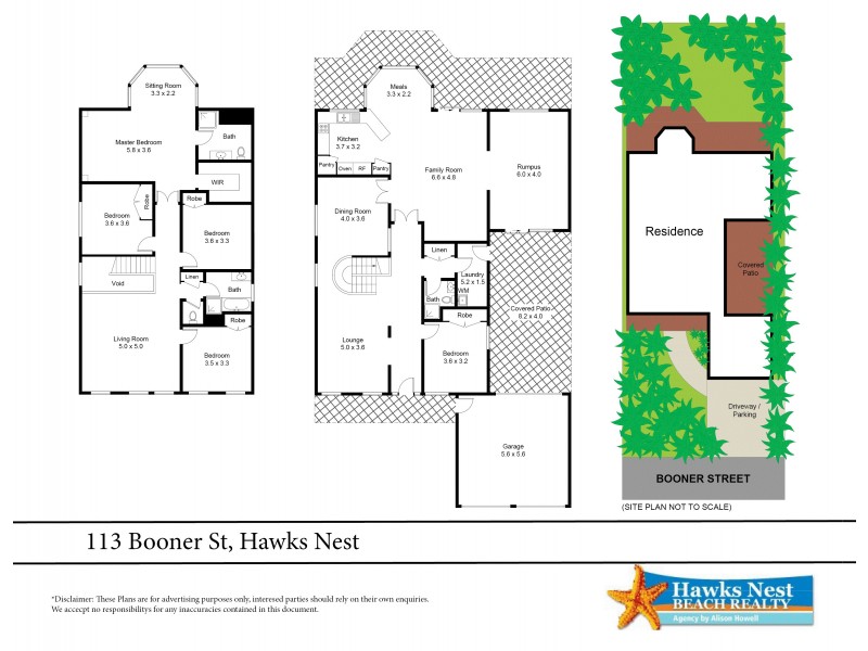 113 Booner Street, Hawks Nest NSW 2324 Floorplan