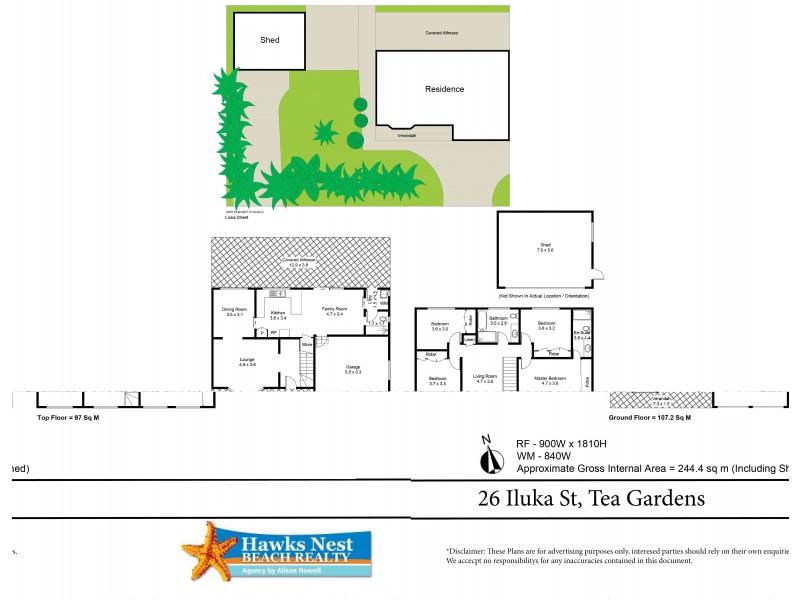 26 Iluka Street, Tea Gardens NSW 2324 Floorplan