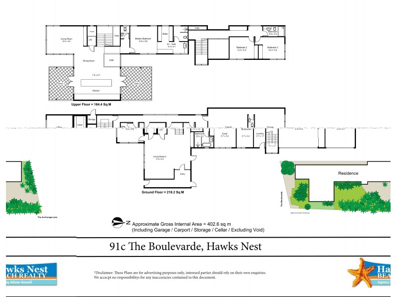91C The Boulevarde, Hawks Nest NSW 2324 Floorplan