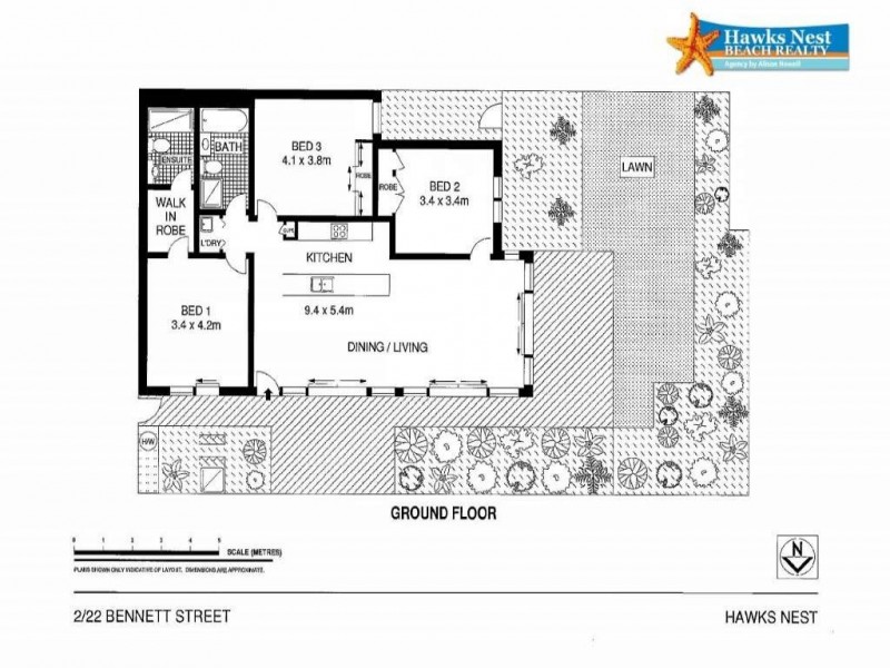 2/22 Bennett Street, Hawks Nest NSW 2324