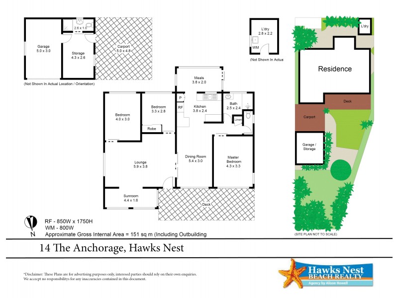 14 The Anchorage, Hawks Nest NSW 2324 Floorplan