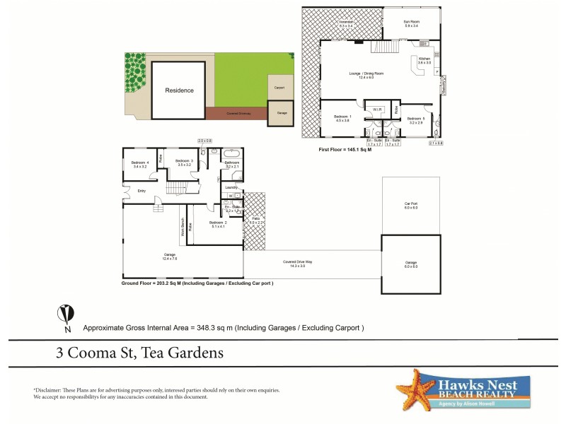 Tea Gardens NSW 2324 Floorplan