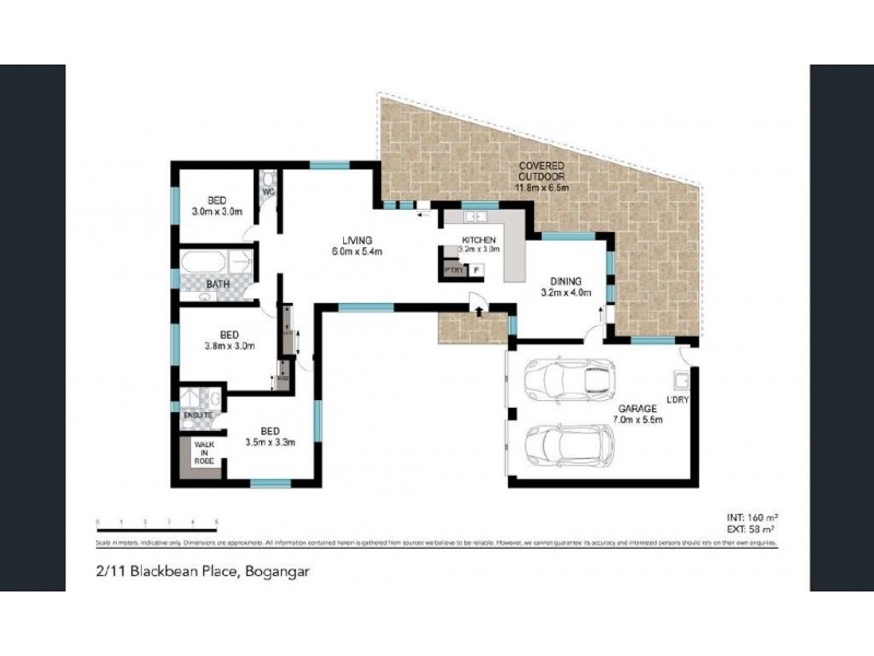 2/11 Blackbean Place, Bogangar NSW 2488