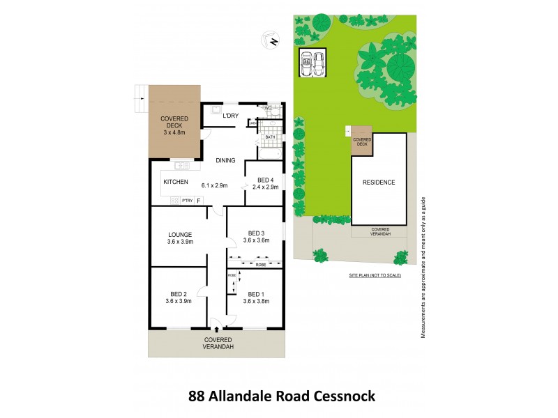 88 Allandale Road, Cessnock NSW 2325 Floorplan