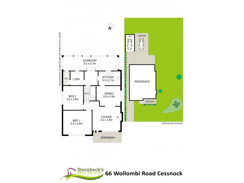 66 Wollombi Road, Cessnock NSW 2325 Floorplan