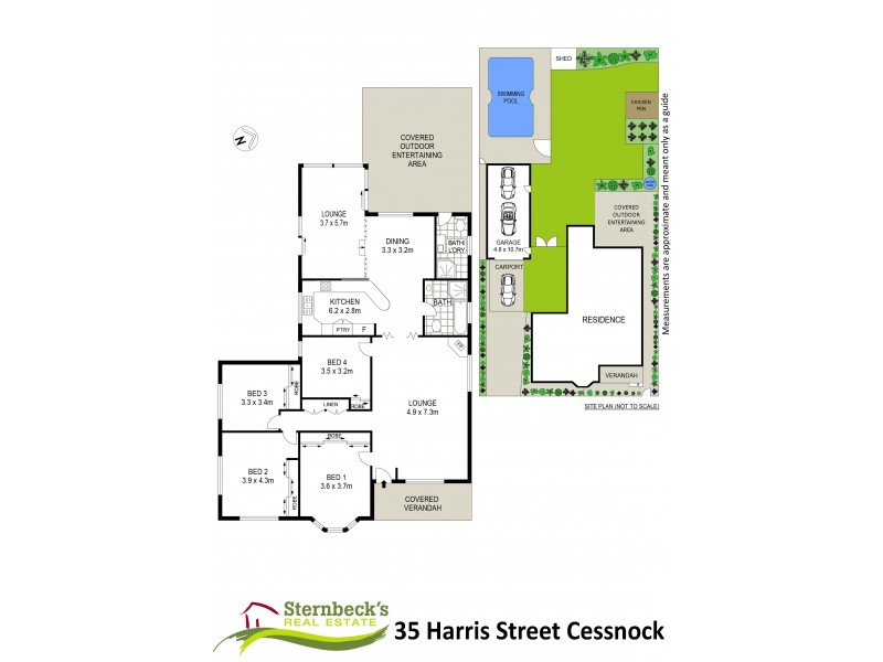 35 Harris Street, Cessnock NSW 2325 Floorplan