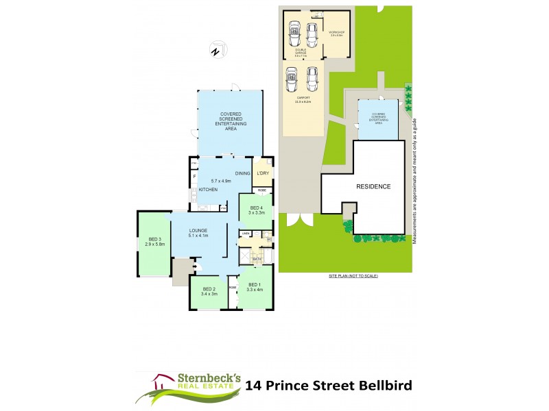 14 Prince Street, Bellbird NSW 2325 Floorplan