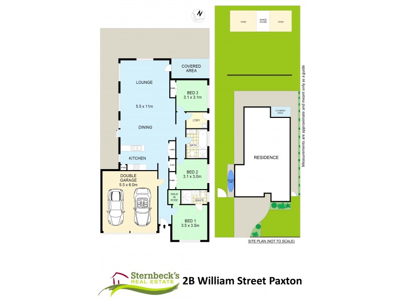 2B William Street, Paxton NSW 2325 Floorplan