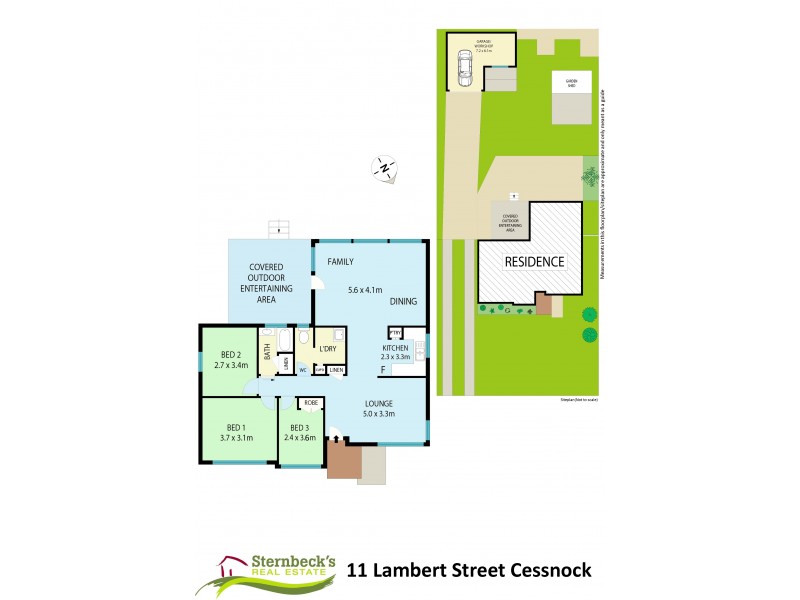 11 Lambert Street, Cessnock NSW 2325 Floorplan