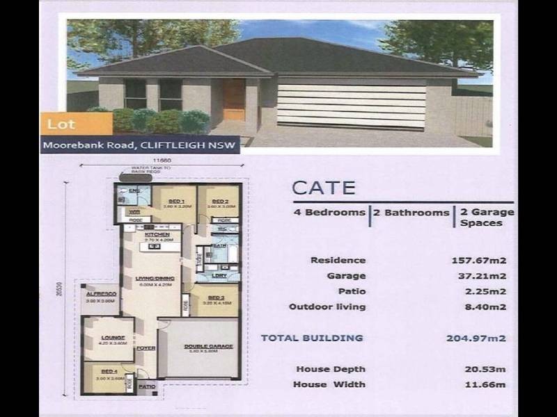 Lot 434 Millbrook Road, Cliftleigh NSW 2321