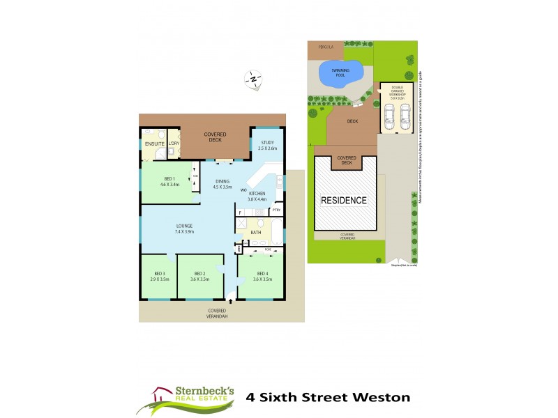 4 Sixth Street, Weston NSW 2326 Floorplan