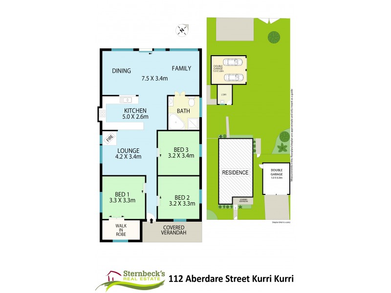 112 Aberdare Street, Kurri Kurri NSW 2327 Floorplan