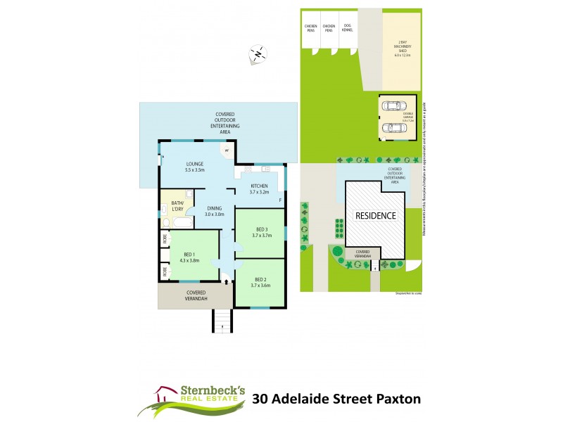30 Adelaide St, Paxton NSW 2325 Floorplan