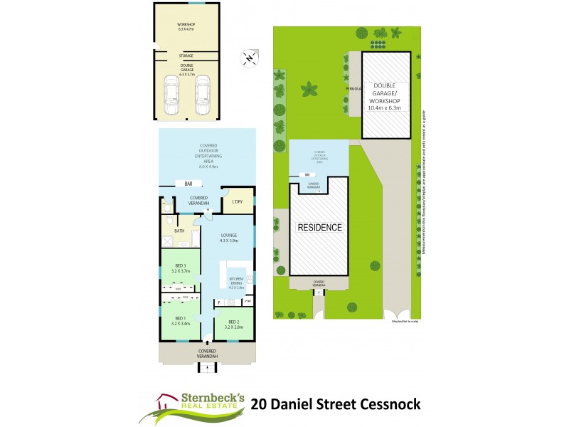 20 Daniel Street, Cessnock NSW 2325 Floorplan