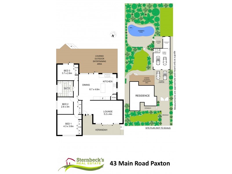 43 Main Road, Paxton NSW 2325 Floorplan