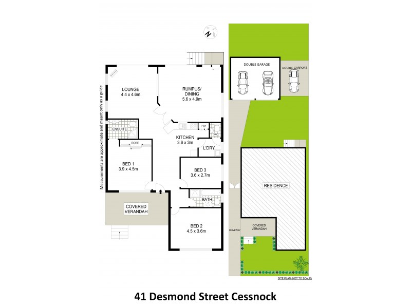 41 Desmond Street, Cessnock NSW 2325 Floorplan