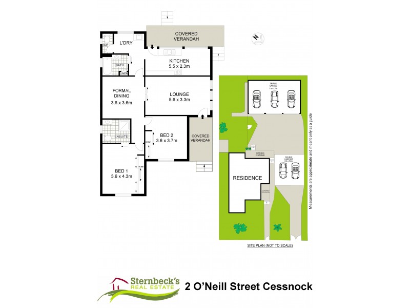 2 O’Neill Street, Cessnock NSW 2325 Floorplan