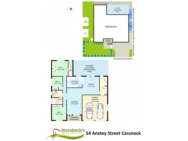 54 Anstey Street, Cessnock NSW 2325 Floorplan