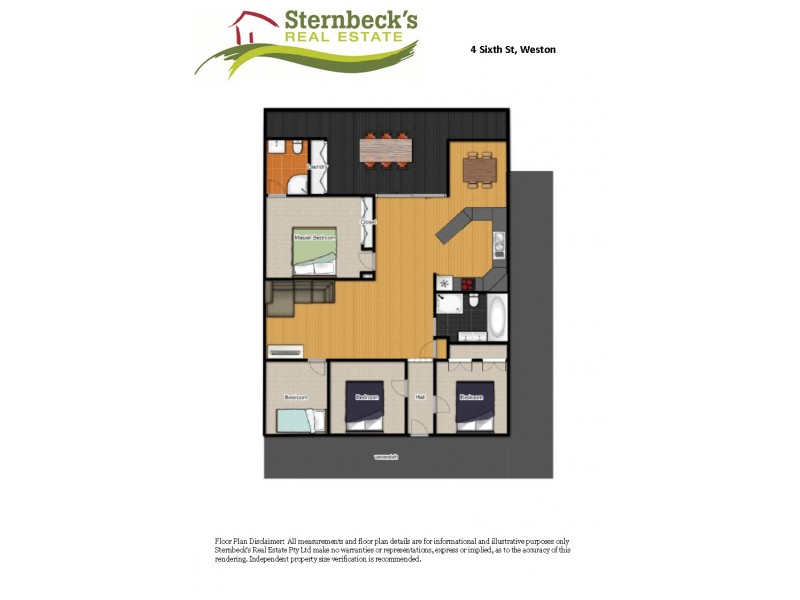 4 Sixth Street, Weston NSW 2326 Floorplan
