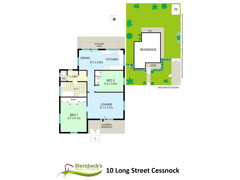 10 Long Street, Cessnock NSW 2325 Floorplan