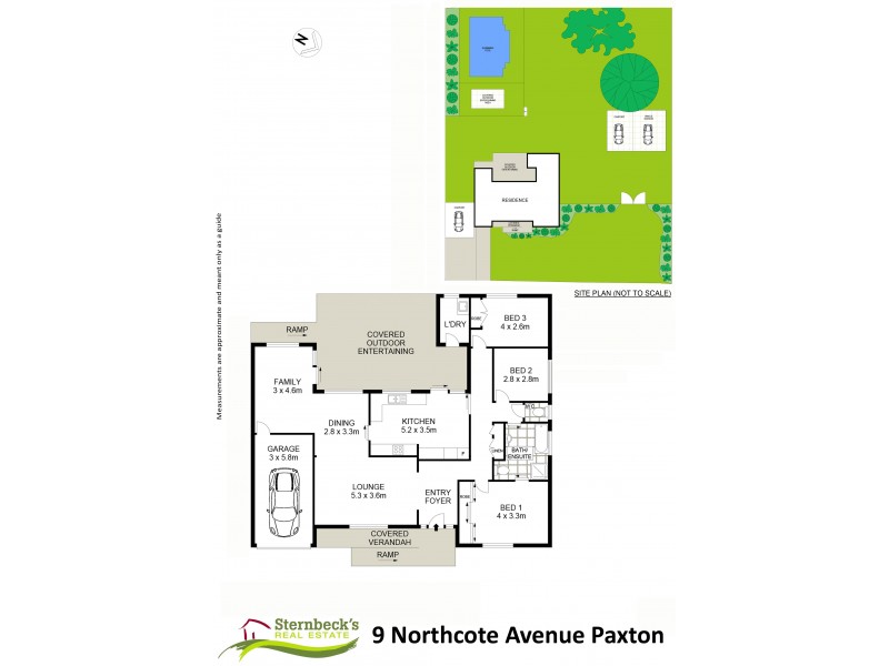 9 Northcote Ave, Paxton NSW 2325 Floorplan