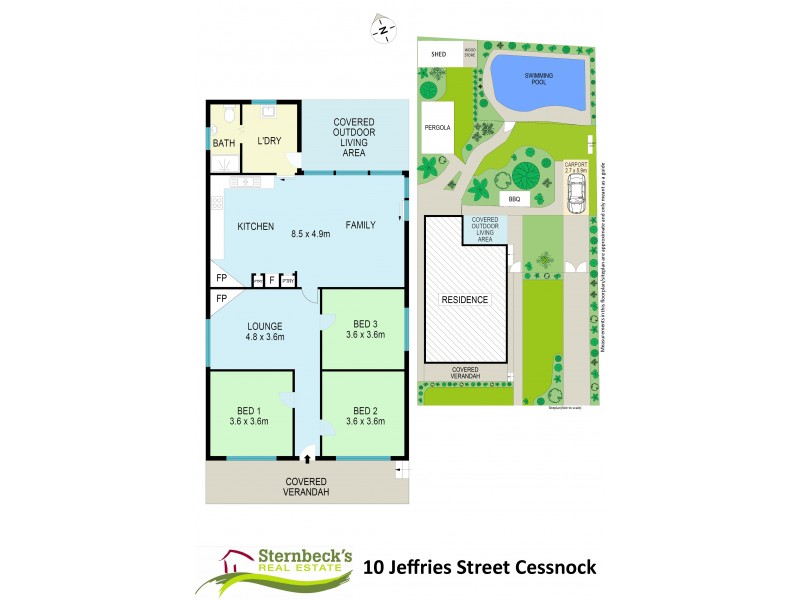 10 Jeffries St, Cessnock NSW 2325 Floorplan