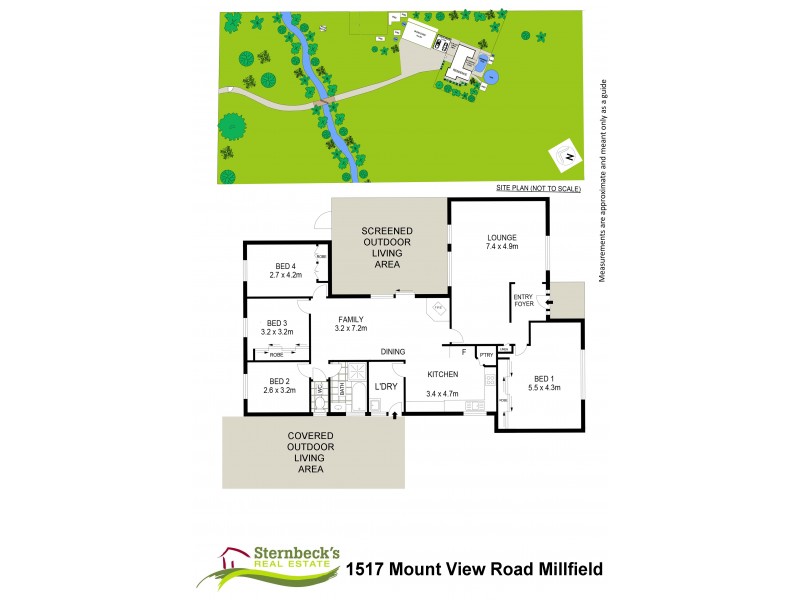1517 Mount View Rd, Millfield NSW 2325 Floorplan
