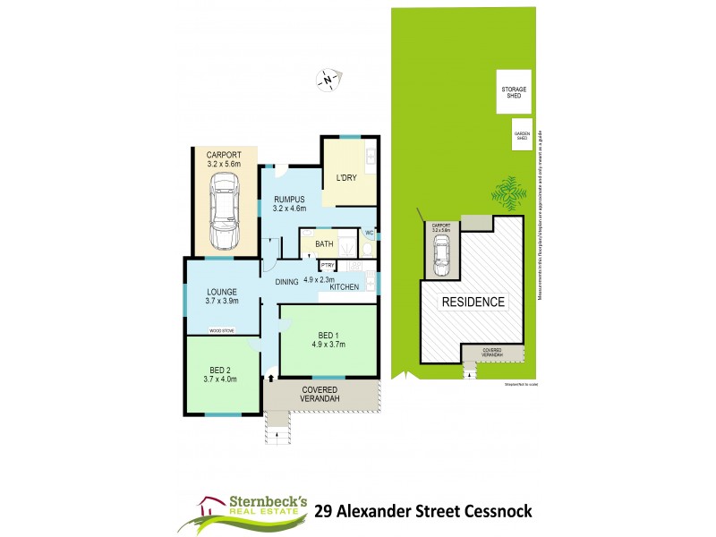 29 Alexander Street, Cessnock NSW 2325 Floorplan