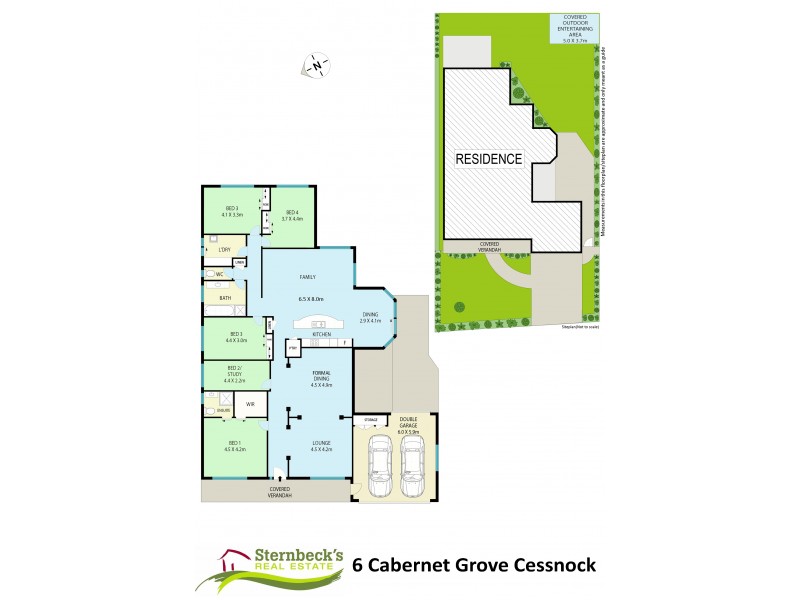 6 Cabernet Grove, Cessnock NSW 2325 Floorplan