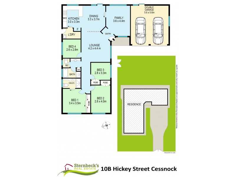 10B Hickey Street, Cessnock NSW 2325 Floorplan